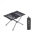 Naturehike Folding Camping Table - Portable Folding Table Compact Lightweight Small Folding Roll - up Table with Carry Bag for Outdoor Picnic, Beach, Camping, BBQ, Party