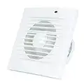 YJHome 4 Inch Low Noise Standard Kitchen/Bathroom Extractor Exhaust Fan(ø100mm)