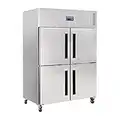 Polar CW196 Congélateur vertical double porte stable 1200 l