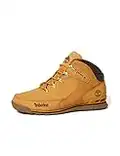 Timberland Men's Euro Rock Hiker Boots, Wheat Nubuck, 10.5 UK