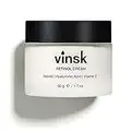 vinsk® Retinol Creme 50ml | Gesichtscreme mit Vitamin A & E für glatte und faltenfreie Haut | Tagescreme & Nachtcreme mit hochdosiertem Retinol BOOST | Feuchtigkeits-Cream jetzt ansehen