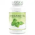 Aceite de Orégano - 120 Cápsulas con 150 mg - Premium: 80% Carvacrol y 10 veces concentrado - 100% Aceite de Orégano de Francia - Origanum vulgare - Altamente dosificado