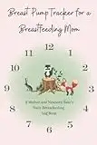 Breast Pump Tracker for a Breastfeeding Mom: A Mother and Newborn Baby's Daily Breastfeeding Log Book