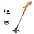 BLACK+DECKER 20V Max Lithium String Trimmer/Edger, 10" (LST201) (Discontinued By Manufacturer)