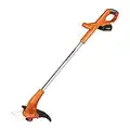 Worx WG154 20V PowerShare 10" - 12" Cordless String Trimmer & Edger (Battery & Charger Included)