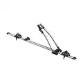 Thule FreeRide, Porte-vélos de toit entrée de gamme fonctionnel et facile à utiliser pour transporter vos vélos en position verticale 532002 Argent