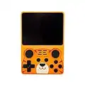 YOU339 Powkiddy RGB20S Handheld Game Console with 20000 Games, 3.5inch IPS Screen linux System Chip RK3326 Wifi Portable Nostalgic Arcade, Yellow 128g, 12 x 8.3 x 3cm, (P2K140G36397UMQJBM)