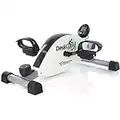 DeskCycle 2 Under Desk Exercise Bike - Portable Pedal Exerciser with Adjustable Height & LCD Display - Exercise Bikes for Home Use, Seniors and Adults - Home Workout Exercise Equipment (V2)