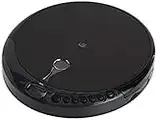 GPX PC301B Portable CD Player with Stereo Earbuds and Anti-Skip Protection (PC301B),Black, Single