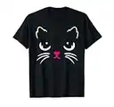 Süßes Katze Kostüm Halloween Party Karneval Kind Mädchen T-Shirt