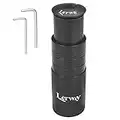 LERWAY Fahrrad Vorbau Höhenadapter Lenkererhöhung für Radsport MTB Mountainbike Lenker Legierung Aluminium 28.6mm 1 1/8" 120mm mit Sechskantschlüssel Schwarz