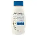 Aveeno Body Wash, Active Naturals Unscented Skin Relief Body Wash for Dry and Sensitive Skin, Fragrance Free, Hypoallergenic, Dye Free, Large Bottle, 532ML (Packaging May Vary)