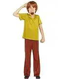 Funidelia | Shaggy costumes - Scooby Doo OFFICIAL for boy Scooby Doo, Cartoons - Costumes for kids, accessory fancy dress & props for Halloween, carnival & parties - Size 5-6 years - Green