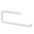 iDesign Paper Towel Holder for Kitchen - Wall Mount/Under Cabinet, White