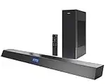 Philips Audio B8405 Soundbar 2.1 with Wireless subwoofer 240 W Dolby Atmos DTS Play-Fi Compatible (TAB8405/37), Black