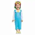 Disguise Tom Tom Costume for Kids, Official Cocomelon Costume Outfit, Toddler Size Medium (3T-4T)