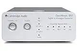 Cambridge Audio DacMagic 100 S/PDIF Digital to Analog Converter DAC with Toslink Input, TV Compatible, 192kHz (Silver)