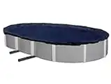 Blue Wave Bronze 8-Year 12-ft x 20-ft Oval Above Ground Pool Winter Cover