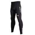 Souke Sports Leggings Uomo Leggings da Ciclismo con Imbottitura 4D, Quick Dry Leggings Collant per Bicicletta,Pantaloni da Ciclismo per Bicicletta Collant Alta Elasticità