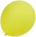 Unique Party - 56844 - Paquet de 50 Ballons - Latex - 30 cm - Jaune Citron