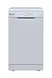 Hoover HDPH2D1049W Freestanding Slimline Dishwasher, 10 Place Settings, 45 cm Wide, White