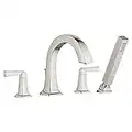 American Standard T353901.013 Townsend Roman Bathtub Faucet with Hand Shower, Polished Nickel