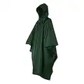 Aeike 3-in-1 Multifunctional Raincoat with Hood Hiking Cycling Rain Cover Lightweight Poncho Rain Coat Camping Tent Mat