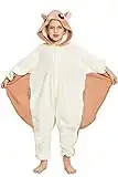 CANASOUR Unisex Anime Halloween Kids Brown Squirrel Onesie For 6-8 Years Girls Boys One Piece Christmas Costume Party Cosplay Pyjamas (6 Years, Brown Squirrel)