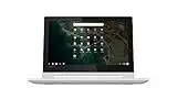 Lenovo C330 2-in-1 Chromebook, 11.6" HD touchscreen, MediaTek MT8173C, PowerVR GX6250, 4 GB LPDDR3, 64 GB eMMC SSD, Chrome OS, Blizzard White (81HY000YCF)