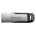 SanDisk Ultra Flair USB 3.0 Flash-Laufwerk 64 GB (robustes und elegantes Metallgehäuse, Passwortschutz, 150 MB/s Lesen) Schwarz