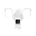 Wyze Cam Floodlight with 2600 Lumen LEDs, Wired 1080p HD IP65 Outdoor Smart Security Camera, Color Night Vision, 270-Degree Customizable Motion Detection, 105dB Siren, and Two-Way Audio