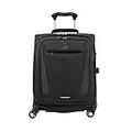 Travelpro Maxlite 5 Softside Spinner Suitcase 4 Wheels Expandable, Ultra-Lightweight and Durable, Travel Luggage 5 Years Warranty (Carry-on (22" - 39L), Black)