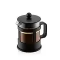 BODUM 1784-01 KENYA Cafetière à piston, 4 tasses, 0.5 l, Noir