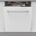 SHARP QW-NI13I49EX-EN Fully Integrated Standard Dishwasher - Silver Control Panel - E Rated