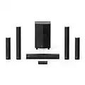 Enclave CineHome PRO - 5.1 Wireless Plug and Play Home Theater Surround Sound System - THX, Dolby, DTS WiSA Certified - Includes 5 Active Wireless Speakers, 10-inch Subwoofer & CineHub Transmitter