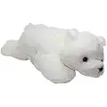 Almohadas de grano 40x20x10cm Oso polar Peluche + Almohada de semillas de uva Blanco Peluche para la terapia de frío y calor Almohadilla térmica apta