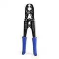 IWISS® IWS-1234P Pex Pipe Crimping Tool for Crimp Jaw 1/2" & 3/4" Suit Sharkbite, Watts, Apollo and All US F1807 Standards