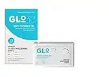 GLO32 - Advanced Teeth Whitening Strips - Gentle Teeth Stain Remover with Coconut Oil - Effective in 20min - Peroxide Free - Vegan Cruelty Free - 28pcs