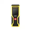 Stanley STHT1-77409 TLm50 Télémètre mESURE LASER - PORTÉE de 15m - PRÉCISION : +/-3mm - 2 FONCTIONS mesure Directes et en Continu - Indicateur de Batterie - Ecran LCD - LIVRÉ avec PILES