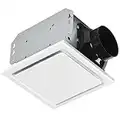 Homewerks 7140-110 Bathroom Fan Ceiling Mount Exhaust Ventilation, 2.5 Sones, 110 CFM, White