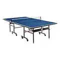 STIGA Advantage Competition-Ready Indoor Table Tennis Tables 95% Preassembled Out of the Box with Easy Attach and Remove Net - Multiple Styles Available