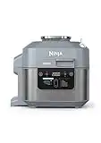 Ninja Speedi 10-in-1 Rapid Cooker, Air Fryer and Multi Cooker, 5.7L, Meals for 4 in 15 Minutes, Air Fry, Steam, Grill, Bake, Roast, Sear, Slow Cook & More, Cooks 4 Portions, Sea Salt Grey, ON400UK