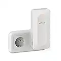 NETGEAR Ripetitore Mesh in Wifi 6 EAX15, amplificatore di segnale wireless AX1800, copertura fino a 100 m2 e 4 stream, porta lan 1G, Bianco