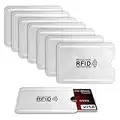 Fundas de Bloqueo RFID, 15 Piezas Bloqueo RFID, Fundas Protectoras RFID, Bloqueo RFID Tarjeta de Credito, Fundas para Tarjetas Credito, Credit Card Protector, RFID Mangas de Bloqueo