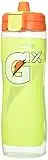 Gatorade Gx Hydration System, Non-Slip Gx Squeeze Bottles Neon Yellow, Plastic