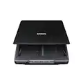Epson Canada Perfection V39 Colour Photo and Document Scanner with Scan-to-cloud, 4800 By 4800 Dpi, Black