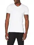 Abanderado Termal algodón Invierno Cuello uve Camiseta térmica, Blanco (Blanco 001), X-Large (Tamaño del Fabricante:XL/56) para Hombre