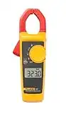 Fluke 323 Clamp Meter For Commercial/Residential Electricians, Measures AC Current To 400 A,Measures AC/DC Voltage To 600 V, Includes 2 Year Warranty And Soft Carrying Case,Multicolor,8"x3"x2"