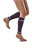 CEP - THE RUN COMPRESSION CALF SLEEVES for women | leg compression sleeves women in violet for an effective muscle activation in the calf | Size III | M