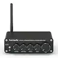 Fosi Audio BT30D Bluetooth 5.0 Récepteur Audio Stéréo Amplificateur 2.1 Canaux Mini Hi-FI Classe D Amplificateur Intégré 50W x 2+100W pour la Maison Haut-Parleurs Passifs d'extérieur/Subwoofer